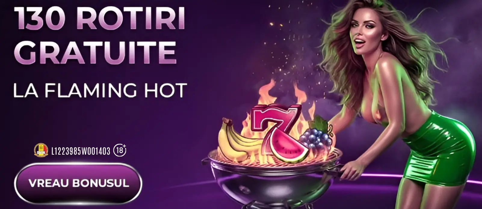 130 Rotiri Gratuite Flaming Hot te asteapta in zilele de luni la Player