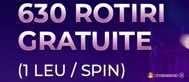 630 Rotiri Gratuite pe miza 1 leu la Player – ofertă disponibilă în fiecare sâmbătă