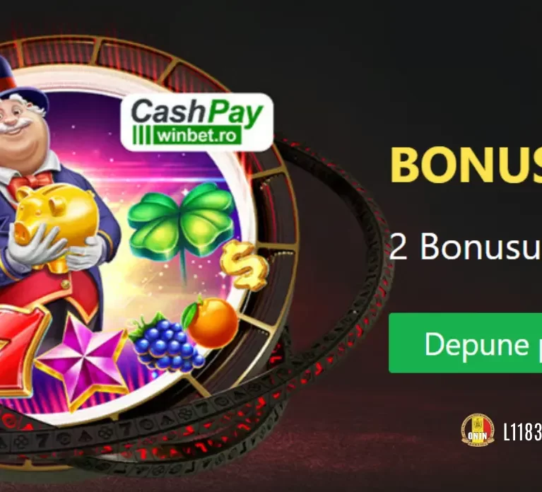 Depune prin CashPay la WinBet și primești două bonusuri în fiecare zi