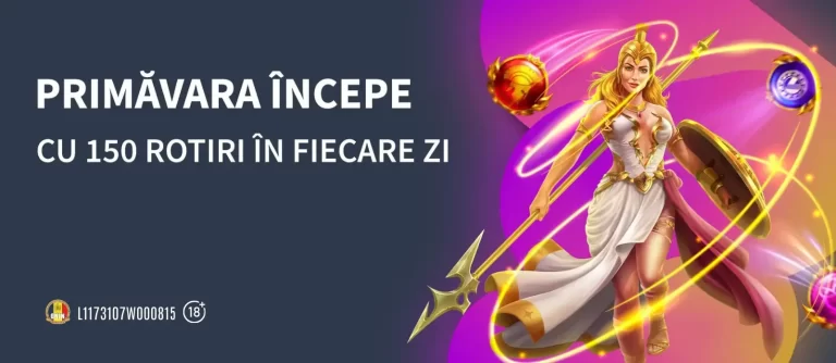 În prima săptămână din luna martie poți revendica 150 Rotiri Gratuite în fiecare zi la ContiCazino
