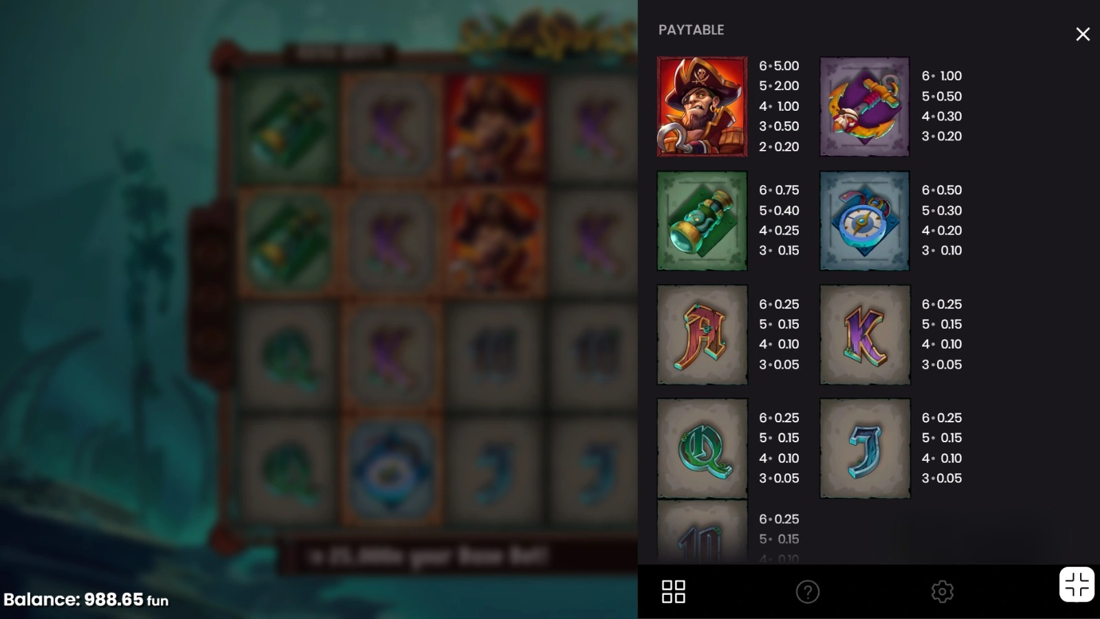 Simboluri Sea of Spirits Gratis