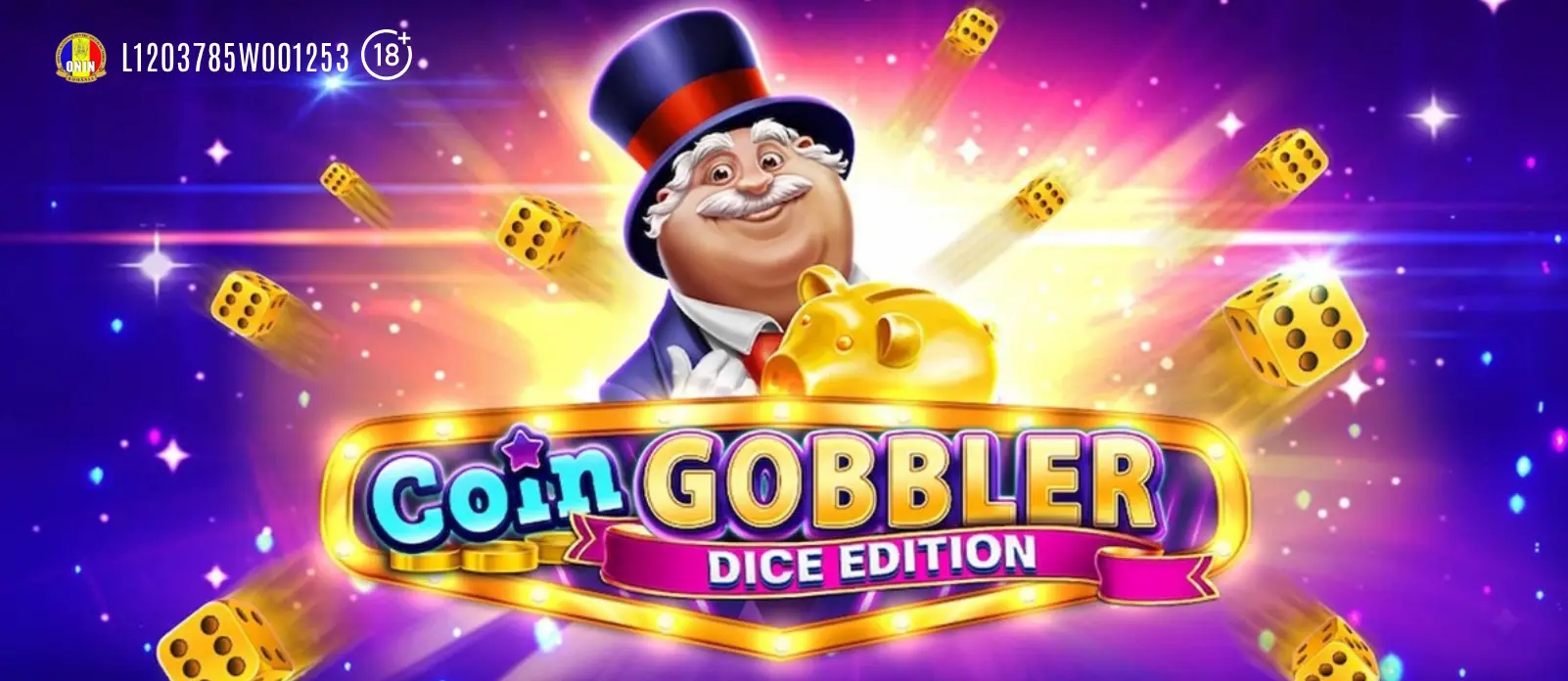 Astazi, 9 aprilie, Napoleon Casino ofera 100 Rotiri Gratuite fara rulaj la Coin Gobbler Dice Edition