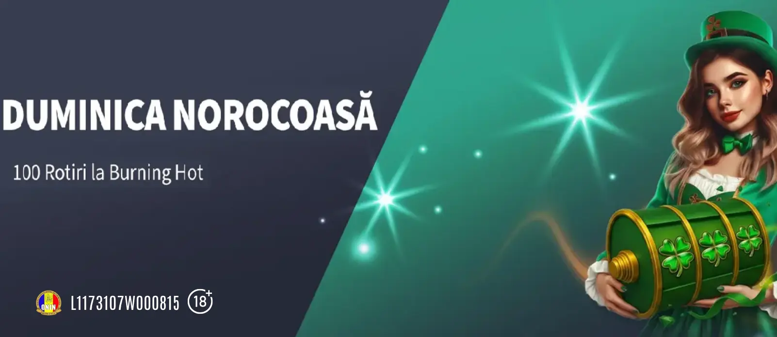 Duminica Norocoasa Gets Bet te asteapta cu 100 Rotiri Gratuite Burning Hot