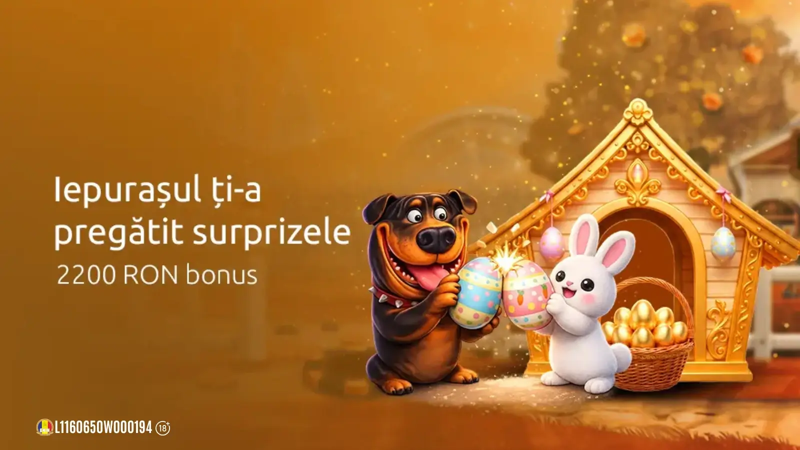 Până la 2.200 LEI Bonus de Bun Venit de Paște la 12xbet