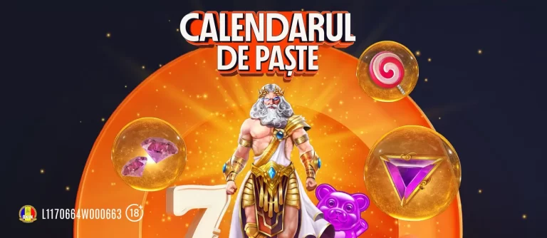 Pe 7 aprilie ai 50 Rotiri Gratuite fără rulaj pe miza 1 leu în Calendarul de Paște Betano