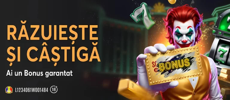 Răzuiește și câștigă în fiecare zi un bonus garantat la Joker Casino