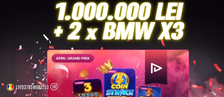 Superbet April Grand Prix – Premii de 1 milion de lei și 2 BMW X3 sunt puse în joc
