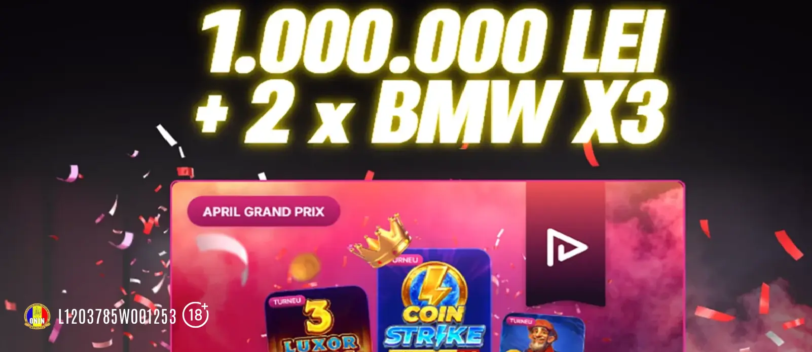 Superbet April Grand Prix - Premii de 1 milion de lei si 2 BMW X3 sunt puse in joc