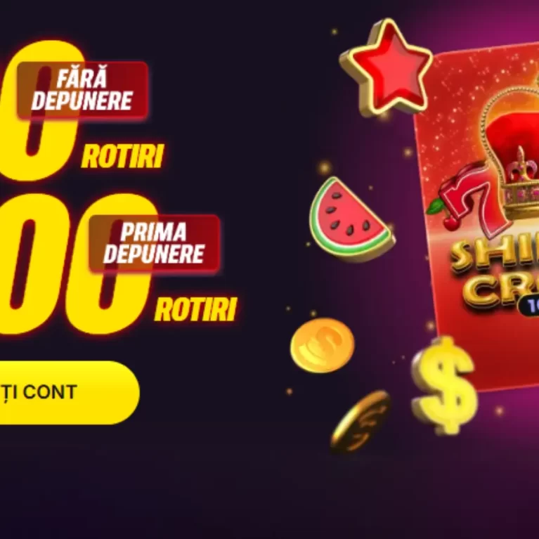 Superbet Bonus Fără Depunere – Până la 1300 Rotiri Gratuite la Shining Crown cu Rulaj 1X
