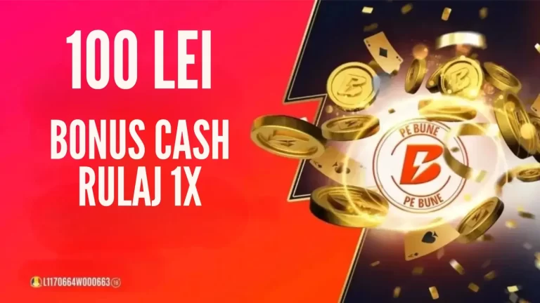 Betano Bonus Fără Depunere – 100 LEI Cash Fără Depunere cu Rulaj 1X