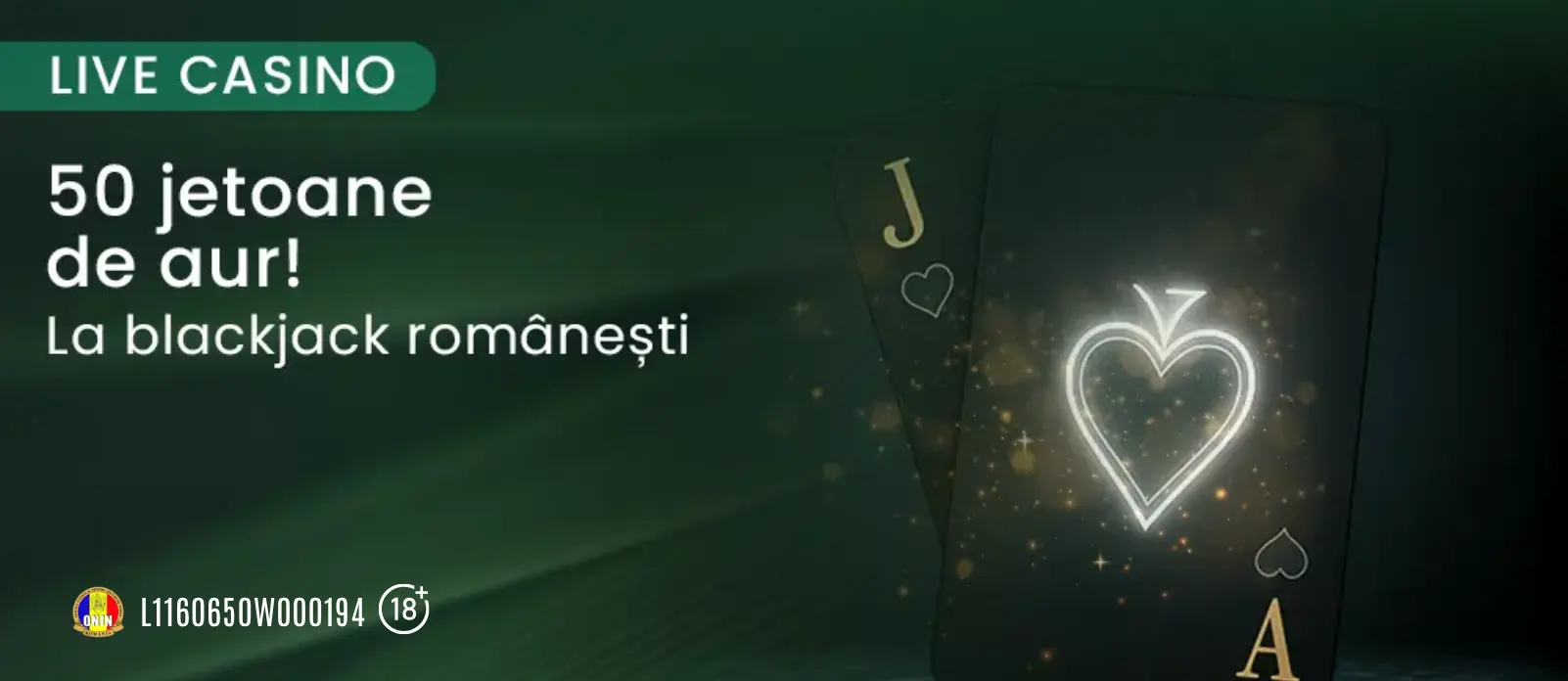 Joi si vineri ai 50 RON bonus pentru blackjack la King Casino