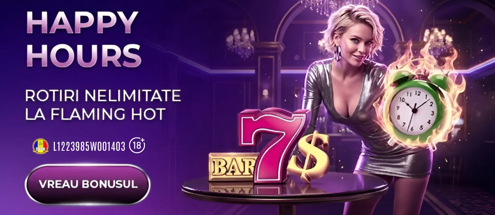Oferta Happy Hours de la Player iti aduce Rotiri Gratuite nelimitate in fiecare zi