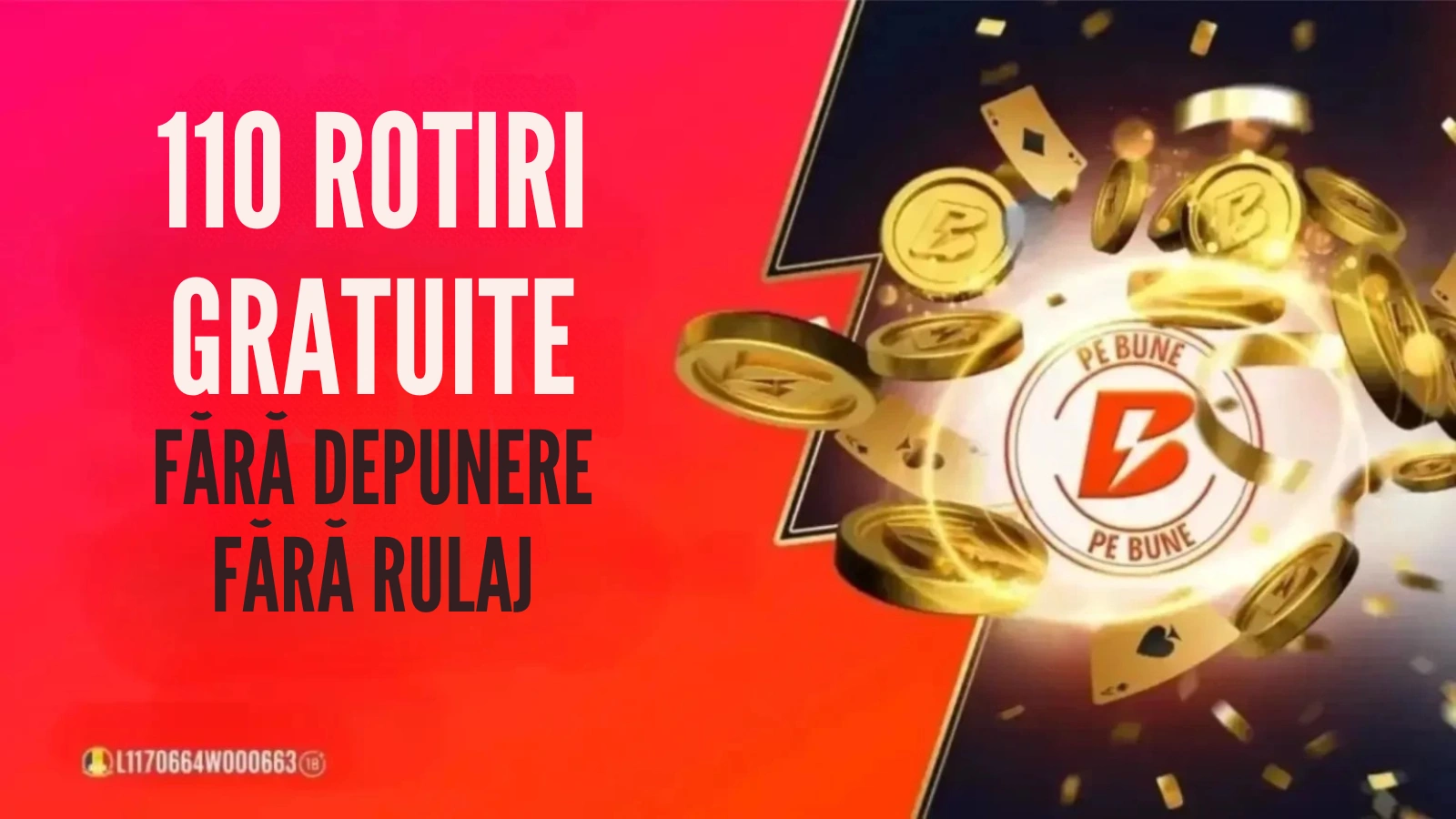 Betano Bonus Fără Depunere – 110 Rotiri Gratuite Fără Depunere și Fără Rulaj