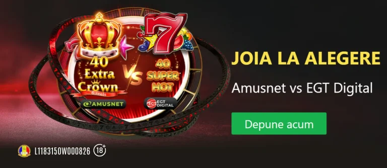 Joia la alegere WinBet vine cu 100 Rotiri Gratuite și 500 RON bonus la Amusnet sau EGT Digital