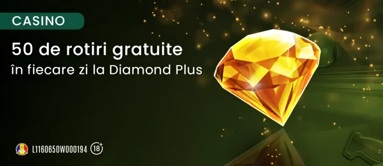 La King Casino poți încasa zilnic 50 Rotiri Gratuite la Diamond Plus
