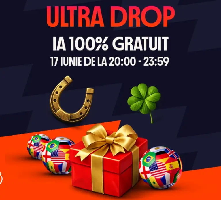 Ultra Drop Betano 17 iunie 2026 – ofertă fără depunere valabilă pentru toți jucătorii