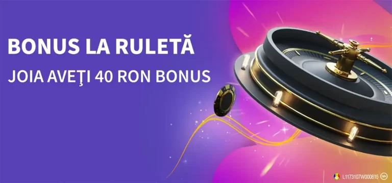 Bonus la ruletă 40 RON în cazinoul Don, doar astăzi 4 iunie 2026