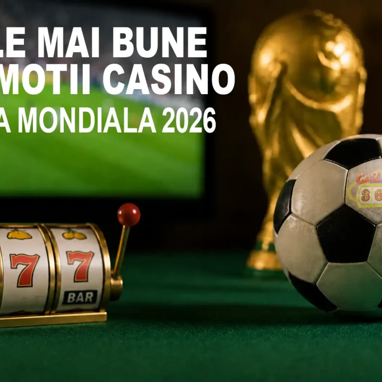 Cele mai bune promoții casino pentru Cupa Mondială 2026