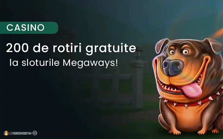 Încasează la King Casino 200 Rotiri Gratuite la sloturile Megaways