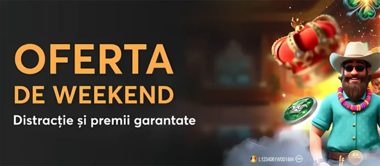 Oferta de weekend la Joker Casino îți aduce până la 500 Rotiri Gratuite
