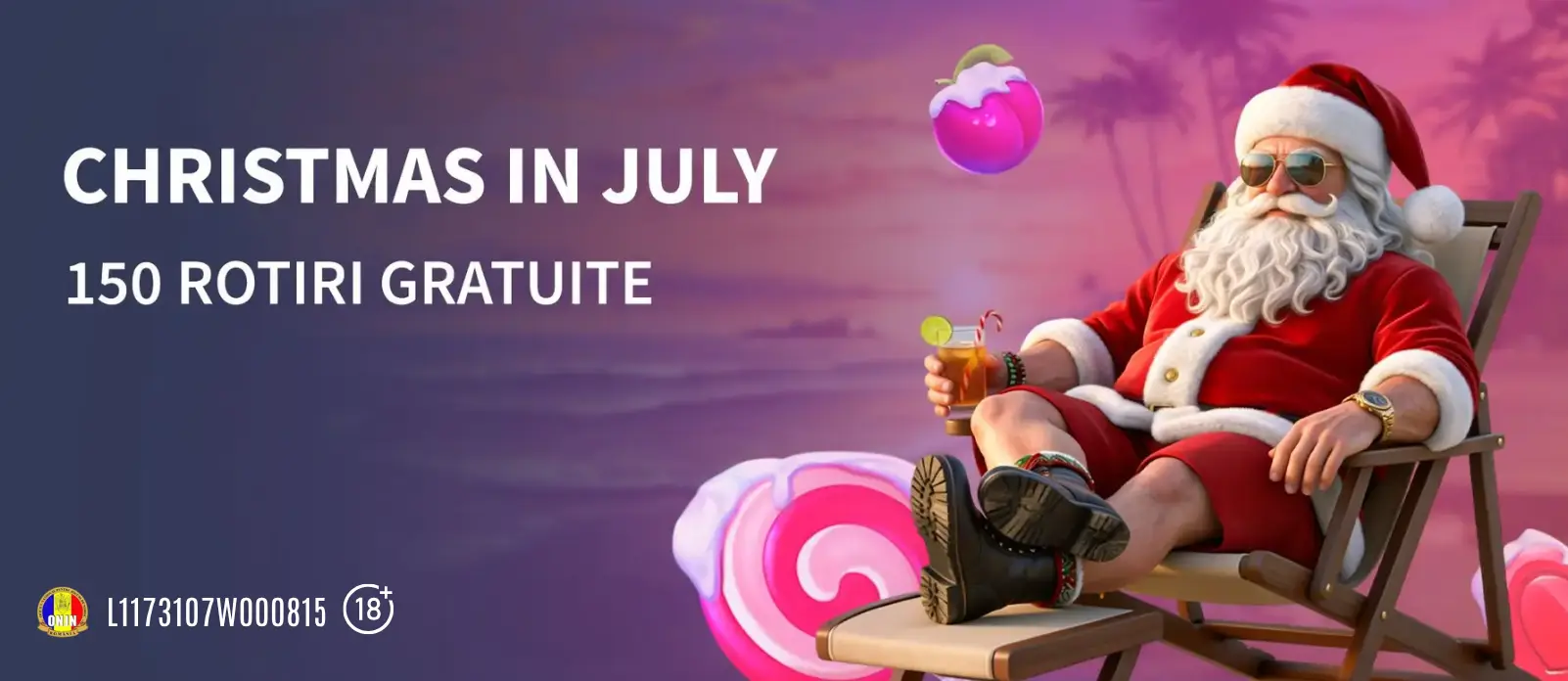 Doar astazi, 25 iulie, poti activa 150 Rotiri Gratuite Sweet Bonanza Xmas la ContiCazino