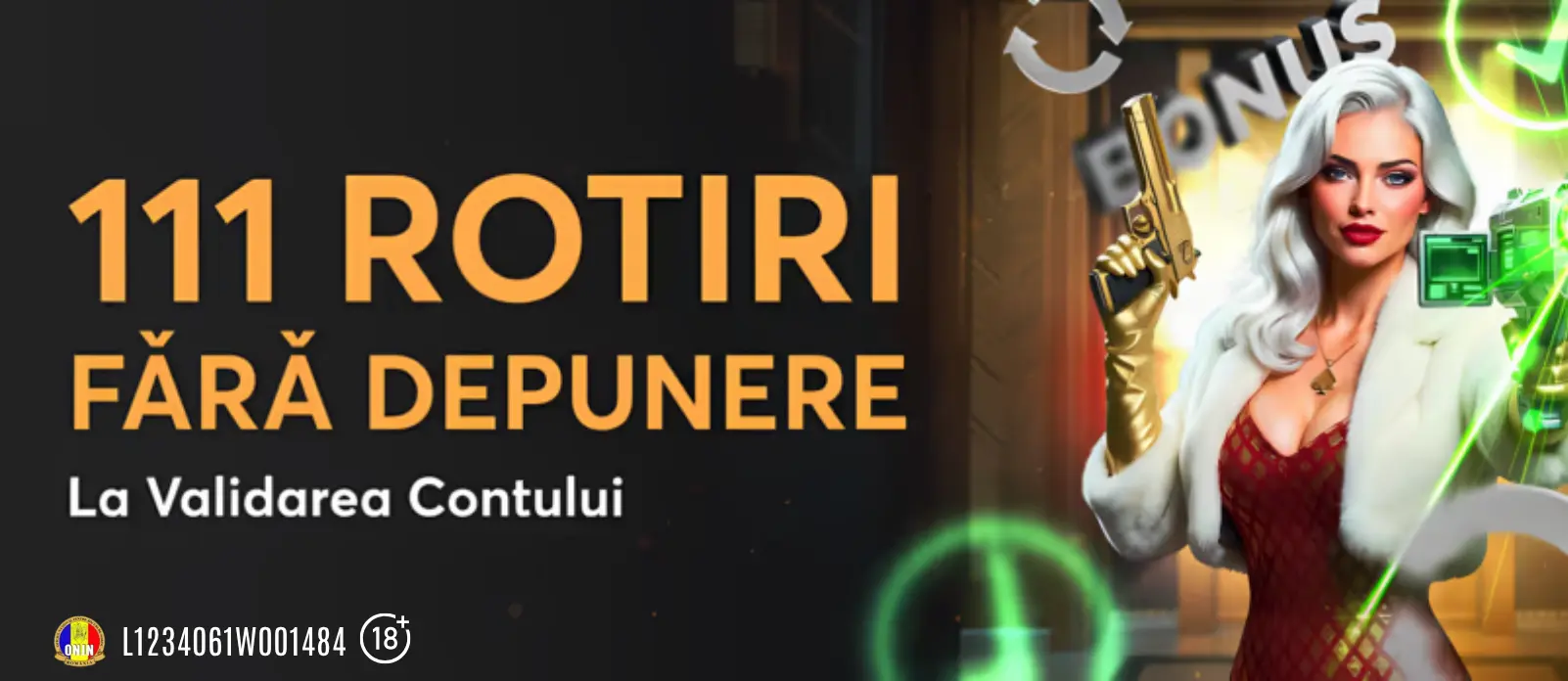 Joker Casino pune la bataie 111 Rotiri Gratuite fara depunere la verificarea contului