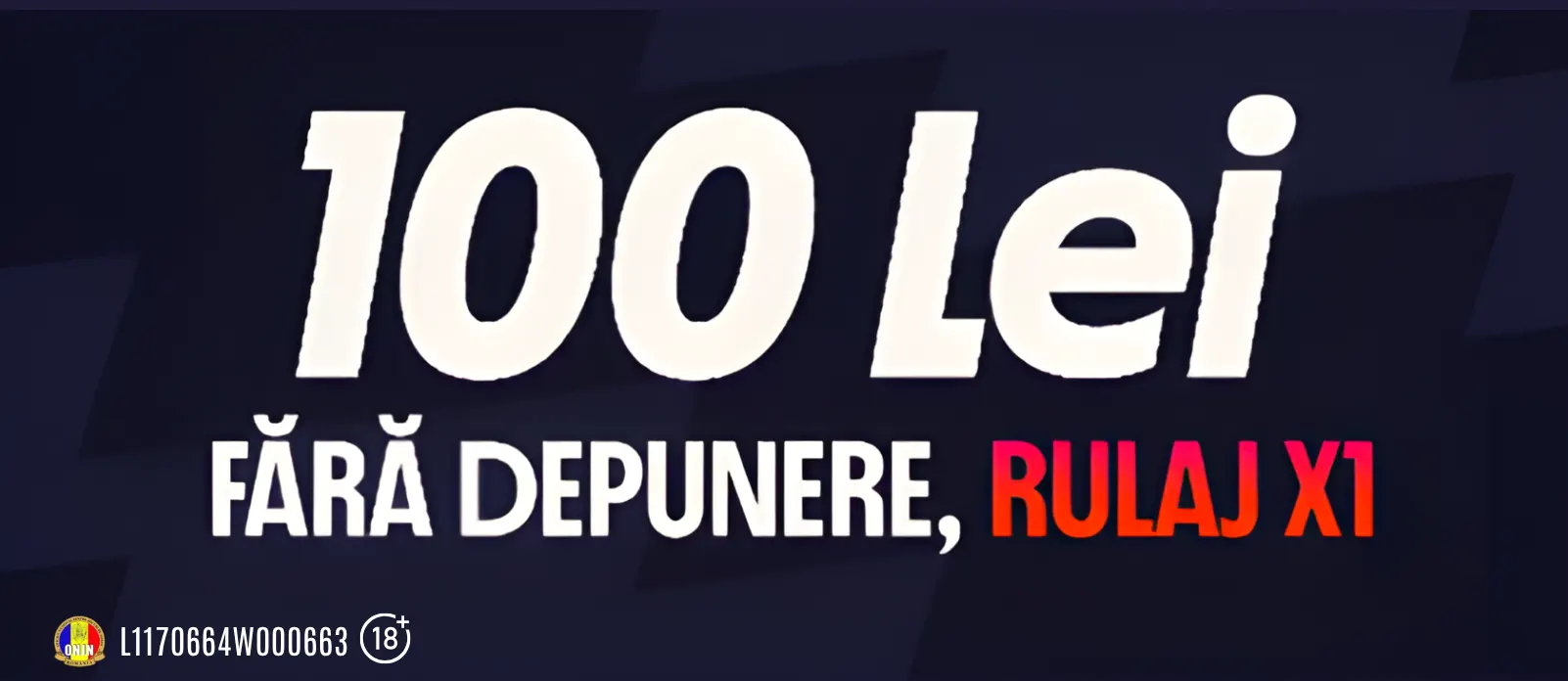 La Betano ai 100 de lei cash, cu rulaj X1, doar cu verificarea actului de identitate