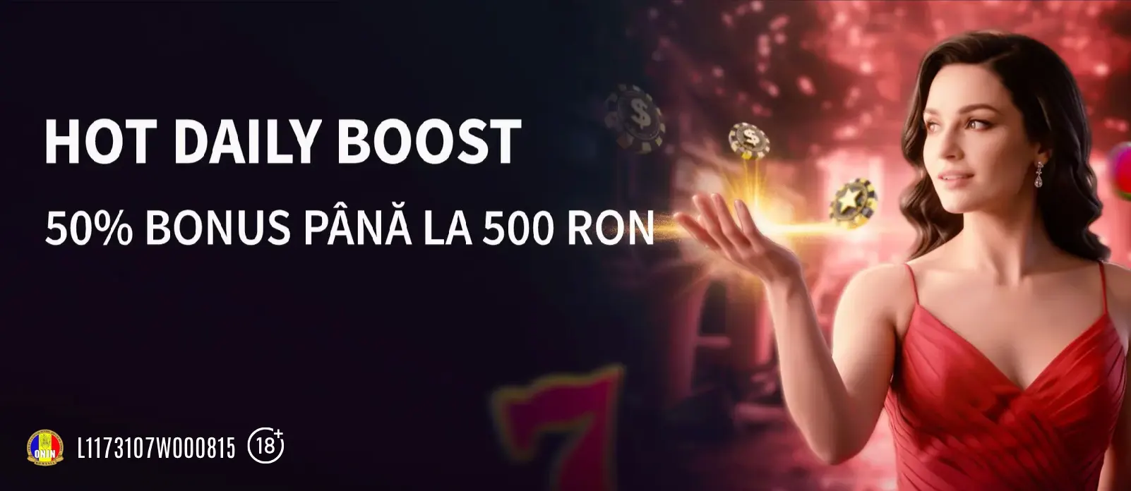 Până pe 17 iulie poți activa zilnic până la 500 RON bonus la ContiCazino