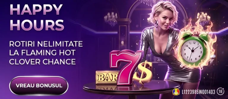 Profită de oferta Happy Hours de la Player și revendică Rotiri Gratuite nelimitate în fiecare zi