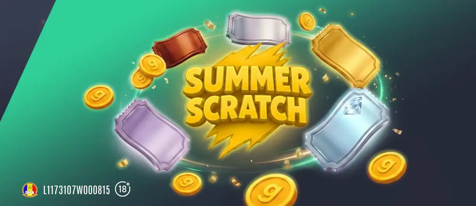 Gets Bet Summer Scratch – Răzuiește tichetele în fiecare zi și câștigă bonusuri instant