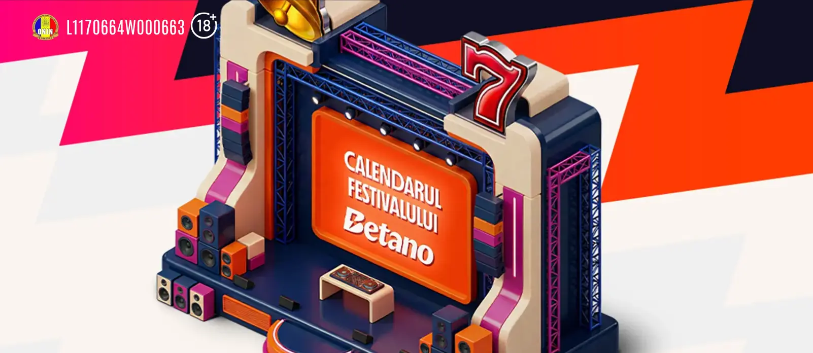 Pe 12 august poti revendica 10 Jetoane de Aur in Calendarul Festivalului Betano