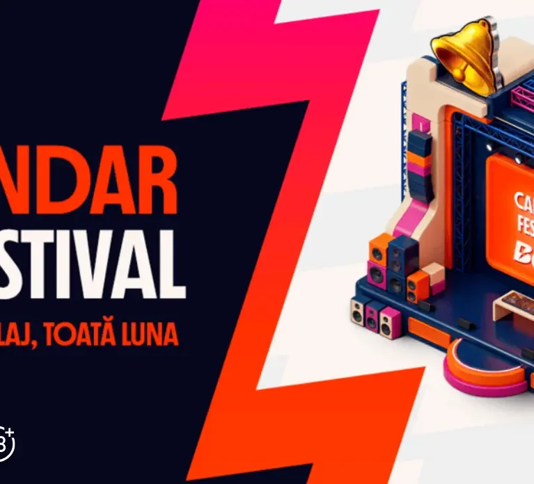 Pe 21 august poți revendica 75 Rotiri Gratuite în Calendarul Festivalului Betano