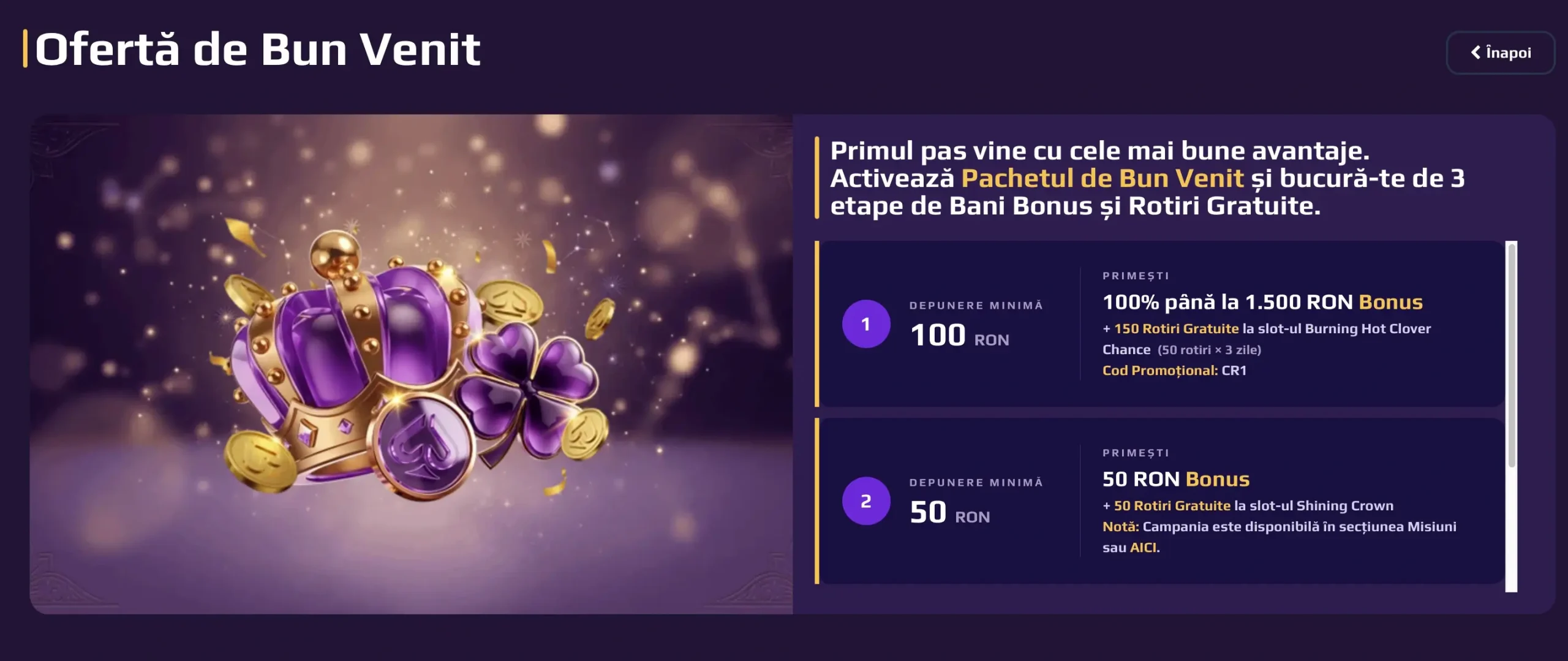 Casino Royale Bonus de Bun Venit