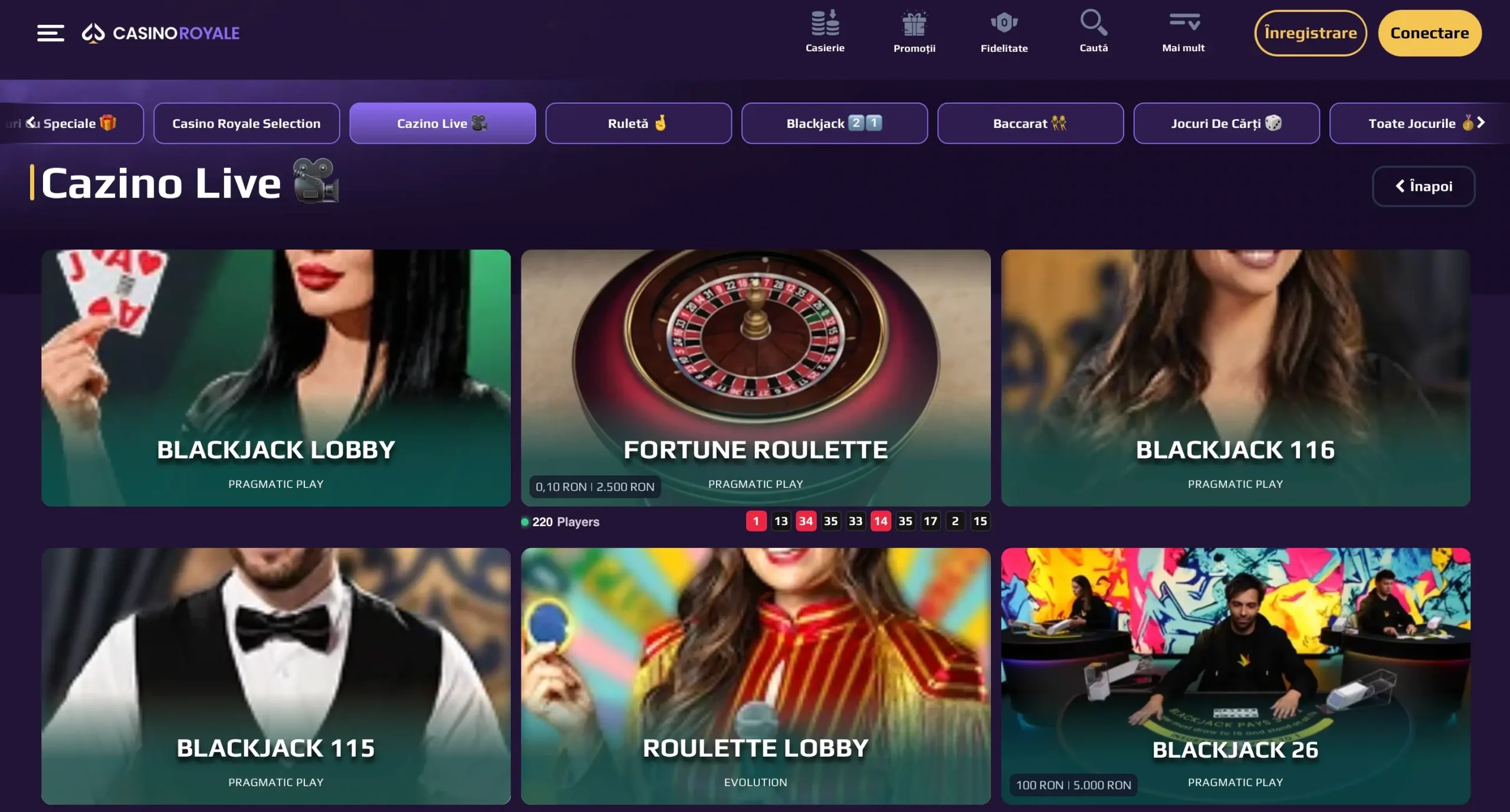 Casino Royale Casino Live