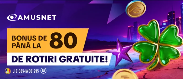 Depune la Mr Bit și poți revendica până la 80 Rotiri Gratuite pe 5 lei la sloturile Amusnet