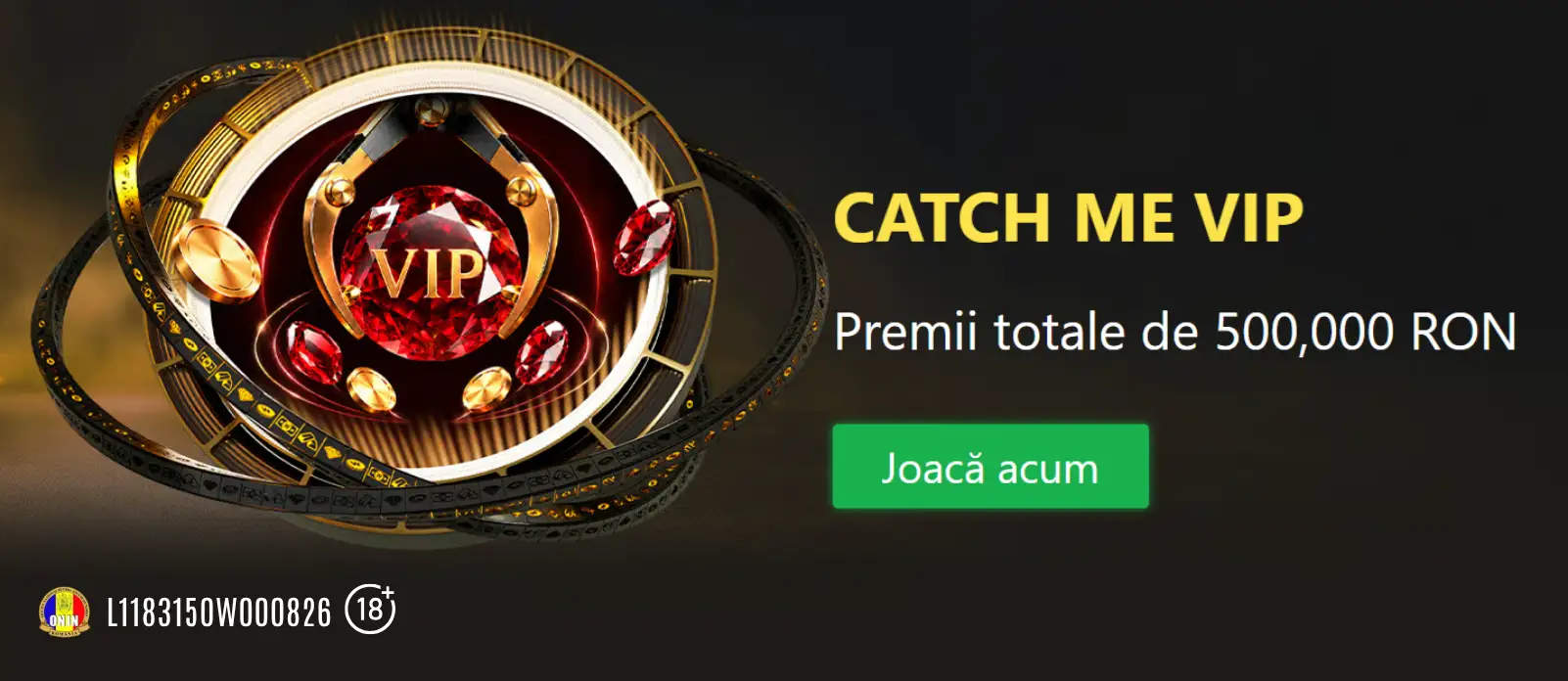 Ia parte la oferta Catch Me VIP de la WinBet și poți câștiga 500 RON cash în fiecare zi
