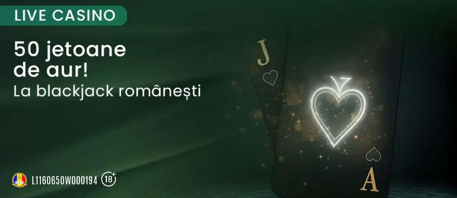 In fiecare joi si vineri poti revendica 50 RON bonus pentru blackjack la King Casino
