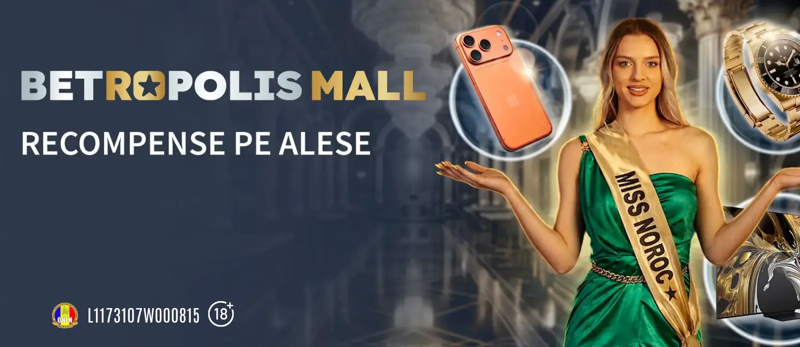 Intră în Betropolis Mall de la ContiCazino și poți câștiga Rotiri Gratuite, bonusuri și multe alte premii