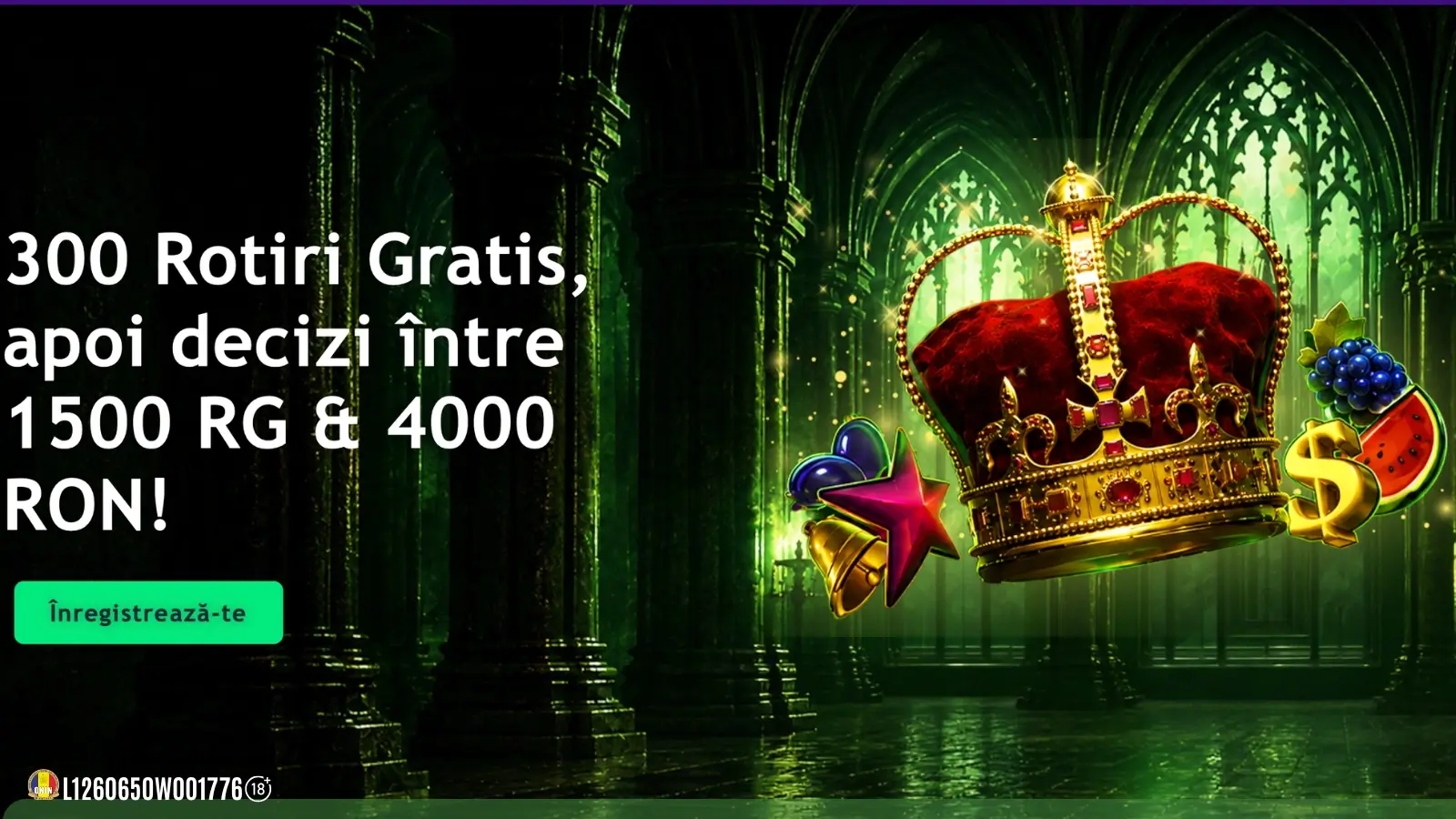 King Casino Bonus Fără Depunere – 300 Rotiri Gratuite la Shining Crown