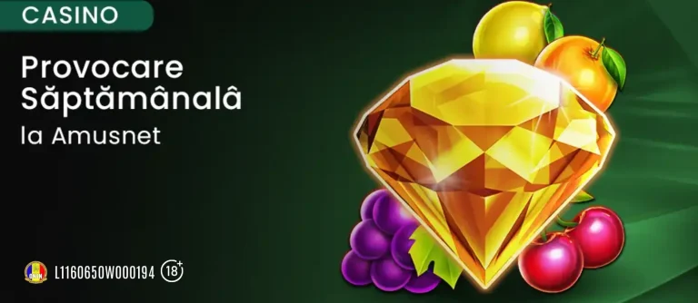 Participă la Provocarea Săptămânală Amusnet și obține până la 250 Rotiri Gratuite la King Casino
