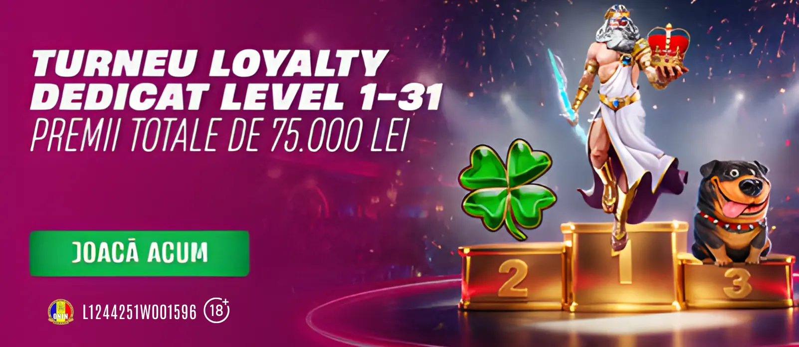 Turneul Loyalty de la VictoryBet pune în joc premii în valoare totală de 75.000 RON