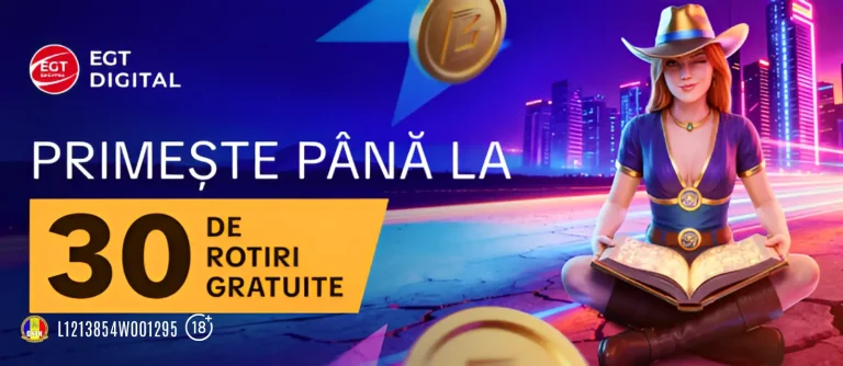 Weekendul acesta poți activa 30 Rotiri Gratuite la Mr Bit pe miză de până la 10 lei