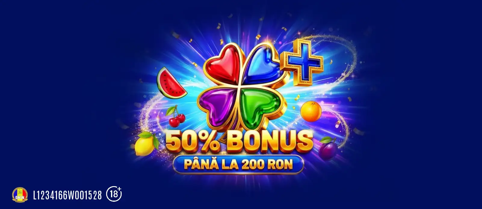 În fiecare zi de miercuri poți activa până la 200 RON bonus de cazino la Winner