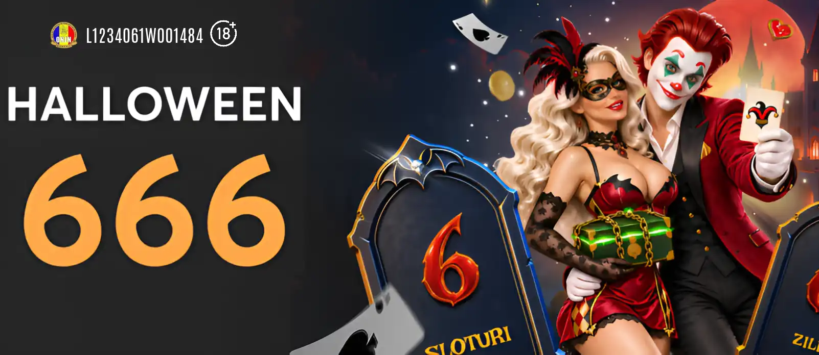 Încasează bonusuri în fiecare zi cu oferta de Halloween Joker Casino