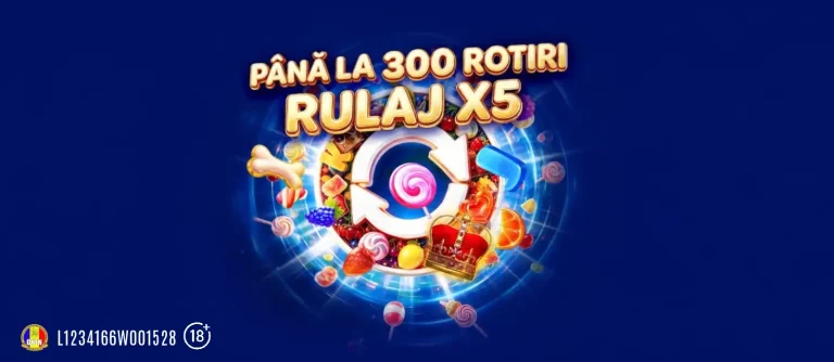 Oferta de weekend Winner te așteaptă cu până la 300 Rotiri Gratuite cu rulaj X5