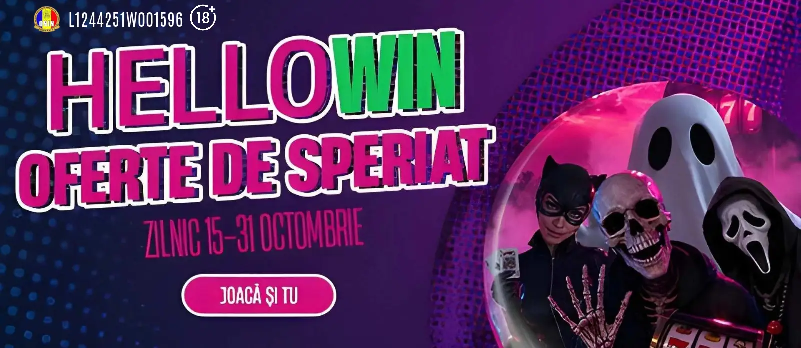 Până la finalul lunii octombrie, Calendarul HelloWin de la VictoryBet îți aduce câte un bonus nou în fiecare zi