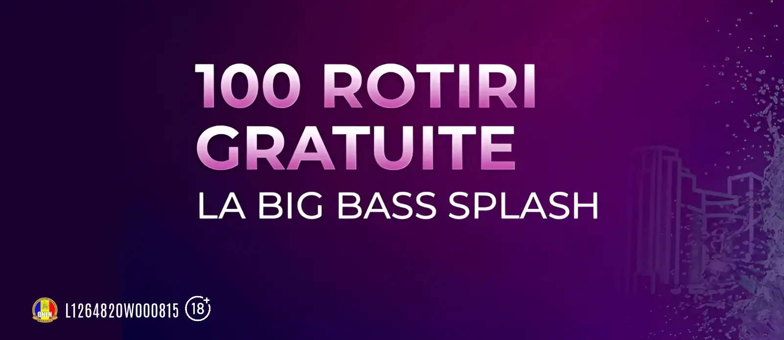 Pana pe 25 octombrie poti activa 100 Rotiri Gratuite Big Bass Baboiu din Delta la Player