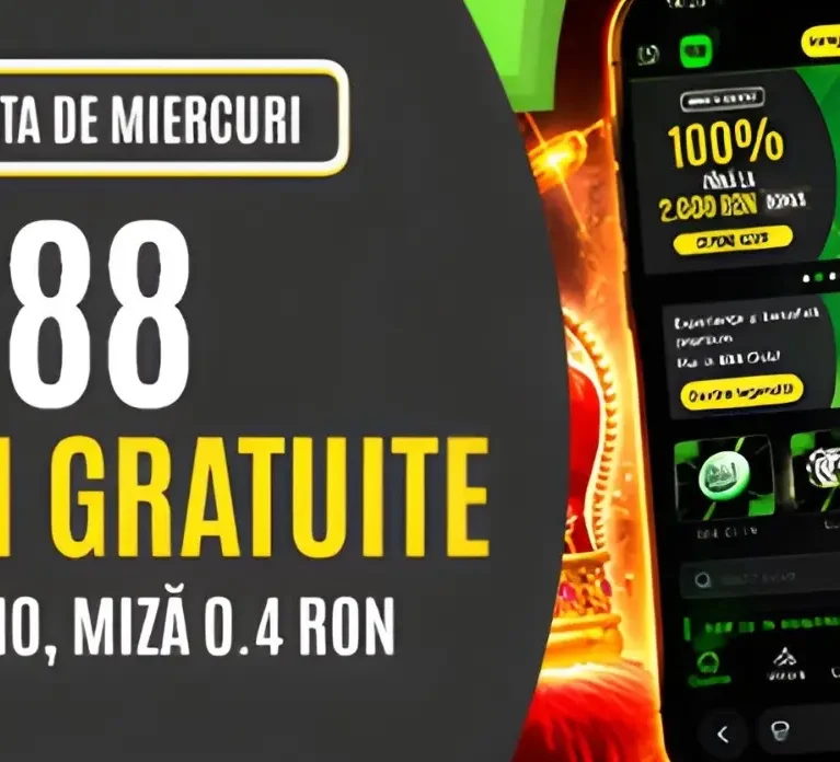 Săptămânal, în fiecare miercuri, poți încasa 88 Rotiri Gratuite la 888 Casino